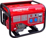 Генератор бензиновый серия GF 4,5 кВт, GREEN-FIELD, GF 5500