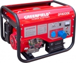 Генератор бензиновый серия GF 6,5 кВт, GREEN-FIELD, GF 8000E