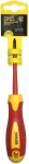 Отвертка крестовая диэлектрическая, PH1 x 80 мм, BERGER, BG1056