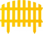 Забор декоративный "АР ДЕКО", 28x300см, желтый, GRINDA, 422203-Y