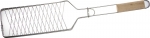 Решетка-гриль "BARBECUE" для рыбы, одинарная, нержавеющая сталь, 620х120мм, GRINDA, 424731