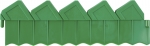 Ограждение для клумб, цвет зеленый, 2 секции, GRINDA, 8-422304