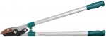 Сучкорез с алюминиевыми ручками, 2-рычажный, с упорной пластиной, рез до 40мм, 800мм, RACO, 4214-53/271