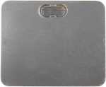 Выключатель "ГАММА" с подсветкой, одноклавишный, без вставки и рамки, цвет светло-серый металлик, 10 А/~250 В, СВЕТОЗАР, SV-54131-SM