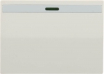 Выключатель "ЭФФЕКТ" одноклавишный, с эффектом свечения, без вставки и рамки, цвет бежевый, 10 А/~250 В, СВЕТОЗАР, SV-54431-B