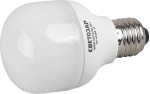 Энергосберегающая лампа "Цилиндр" цоколь E27 дневной белый свет 15 Вт СВЕТОЗАР SV-44484-15