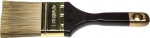 Кисть плоская "AQUA-KANEKARON", искусственная щетина, деревянная ручка, 75мм, STAYER, 0106-075