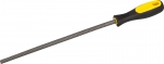 Напильник "PROFI" круглый, с двухкомпонентной рукояткой, № 2, 200мм, STAYER, 16605-20-2