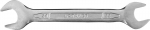Ключ "PROFI"" гаечный рожковый, Cr-V сталь, хромированный, 22 х 24 мм, STAYER, 27035-22-24