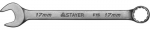 Ключ "MASTER" гаечный комбинированный, хромированный, 17 мм, STAYER, 27085-17