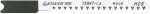 Полотна "PROFI" для эл/лобзика, HCS, по дереву, фанере, ламинату, фигур. рез, US-хвост., шаг 1,3мм, 50мм, 3шт, STAYER, 15997-1,3