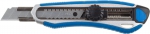 Нож "ЭКСПЕРТ", двухкомпонентный корпус, с механическим фиксатором, с сегментированным лезвием 18 мм, сталь У8А., ЗУБР, 09178