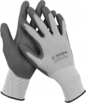 Перчатки МАСТЕР для точных работ с полиуретановым покрытием, размер L (9), ЗУБР