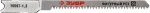 Полотна "ЭКСПЕРТ" для эл/лобзика, Cr-V, по дереву, фигурный рез, US-хвостовик, шаг 1,3мм, 50мм, 3шт, ЗУБР, 15597-1.3