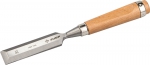 Стамеска-долото "ЭКСПЕРТ" с деревянной ручкой, хромованадиевая, 30мм, ЗУБР, 18096-30