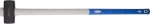 Кувалда "ЭКСПЕРТ" кованая с обратной двухкомпонентной фиберглассовой рукояткой и защитной резиновой манжетой, 3,0кг, ЗУБР, 20111-3_z01