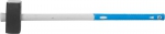 Кувалда "ЭКСПЕРТ" кованая с обратной двухкомпонентной фиберглассовой рукояткой и защитной резиновой манжетой, 8,0кг, ЗУБР, 20111-8_z01