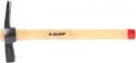 Молоток-кирочка "МАСТЕР" каменщика с деревянной рукояткой, 500г, ЗУБР, 2015-05_z01