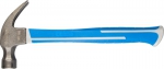 Молоток-гвоздодер "ЭКСПЕРТ" с фиберглассовой двухкомпонентной рукояткой, 560гр, ЗУБР, 20265-560_z01