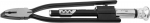 Плоскогубцы "ЭКСПЕРТ", реверс, с кусачками, для скручивания проволоки, автоматические, 250 мм, ЗУБР, 23801