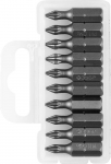 Биты МАСТЕР кованые, хромомолибденовая сталь, тип хвостовика C 1/4, HEX4,2шт, ЗУБР