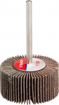 Круг шлифовальный "МАСТЕР" веерный лепестковый, на шпильке, тип КЛО, зерно-электрокорунд нормальный, P320, 15х30мм, ЗУБР, 36600-320