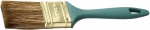 Кисть "КП-14" плоская, смешанная щетина, пластмассовая рукоятка, 50мм, ЗУБР, 4-01014-050