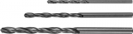 Набор "ТЕХНИК": Сверла по металлу парооксидированных, быстрорежущая сталь, 2, 3, 4мм, 3шт, ЗУБР, 4-29605-H3