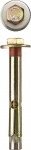 Болт анкерный с пластиковым кольцом, желтопассивированный, 8,0х80мм, ТФ2, 40шт, ЗУБР, 4-302312-08-080