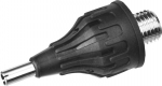 Насадка "ЭКСПЕРТ" сменная для клеевых (термоклеящих) пистолетов, удлиненная насадка с силиконовой защитой, d=3мм, ЗУБР, 06852-3.0