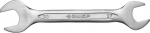 Ключ "МАСТЕР" гаечный рожковый, Cr-V сталь, хромированный, 27х30мм, ЗУБР, 27010-27-30