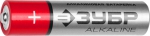 Батарейка "ALCALINE" щелочная (алкалиновая), "AAA", 1,5В, 4шт, ЗУБР, 59221-4C