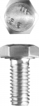 Болт "МАСТЕР" с шестигранной головкой, оцинкованный, M5 x 10 мм, 5 кг, ЗУБР, 303080-05-010