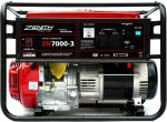 Бензиновый генератор 5 кВт, 3-х фазный, ZENITH, ZH7000-3