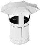 Зонт дымохода из нержавеющей стали (Диаметр 200 мм) для теплогенераторов, BALLU-BIEMMEDUE, 02AC284