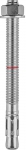 Анкер клиновой, оцинкованный, М8x60, 100 шт, KRAFTOOL, 302184-08-060