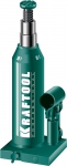 Домкрат гидравлический бутылочный "Double Ram" сварной телескопический 4 т 170-420 мм KRAFTOOL 43463-4