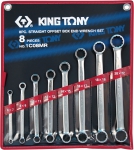 Набор накидных ключей, 6-22 мм 8 предметов, KING TONY, 1C08MR