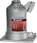 Домкрат гидравлический бутылочный 2 т h подъема 181–345 мм в пластиковом кейсе MASTER MATRIX 507509