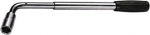 Ключ баллонный Г - образный 1/2" телескопический, 17 х 19 мм, MATRIX, 14237