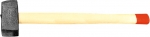 Кувалда, кованная головка, 2000гр., деревянная рукоятка, GROSS, 10892