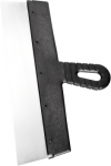 Шпатель фасадный из нержавеющей стали, 200 мм, пластмассовая ручка, СИБРТЕХ, 85438