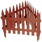 Забор декоративный "Рейка", 28 х 300 см, терракот, PALISAD, 65007