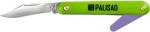 Нож садовый, 150 мм, складной, окулировочный, пластиковая рукоятка, пластик. расщепитель, PALISAD, 79010