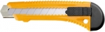 Нож,18 мм, выдвижное лезвие, металлическая направляющая, SPARTA, 78973
