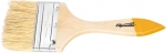 Кисть плоская Slimline 2,5" (63 мм), натуральная щетина, деревянная ручка, SPARTA, 824355