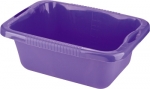 Таз пластмассовый прямоугольный 25л, фиолетовый, ELFE, 92991