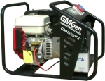 Бензогенератор 4,3 кВт, 6 л, серия Compact, 3-х фазный, электрозапуск, GMGEN, GMH6500TE
