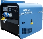 Дизель-генератор 5 кВт, 20 л, серия Silent, электрозапуск, GMGEN, GML7500ESX