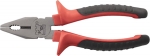 Пассатижи Серия Оптима, полированная инструменальная сталь, двухкомпонентные красно-черные ручки,КОН